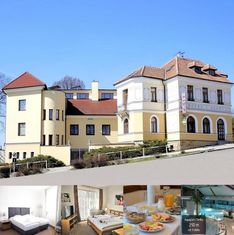 Hotel U Brany Uherský Brod Buitenkant foto